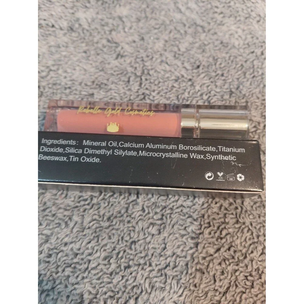 Rebelle Gold Cosmetics NEW IN BOX lipgloss